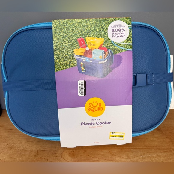 Sun Squad Other - Sun Squad Picnic Cooler - NWT